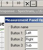 'Measurement Panel' instllningar